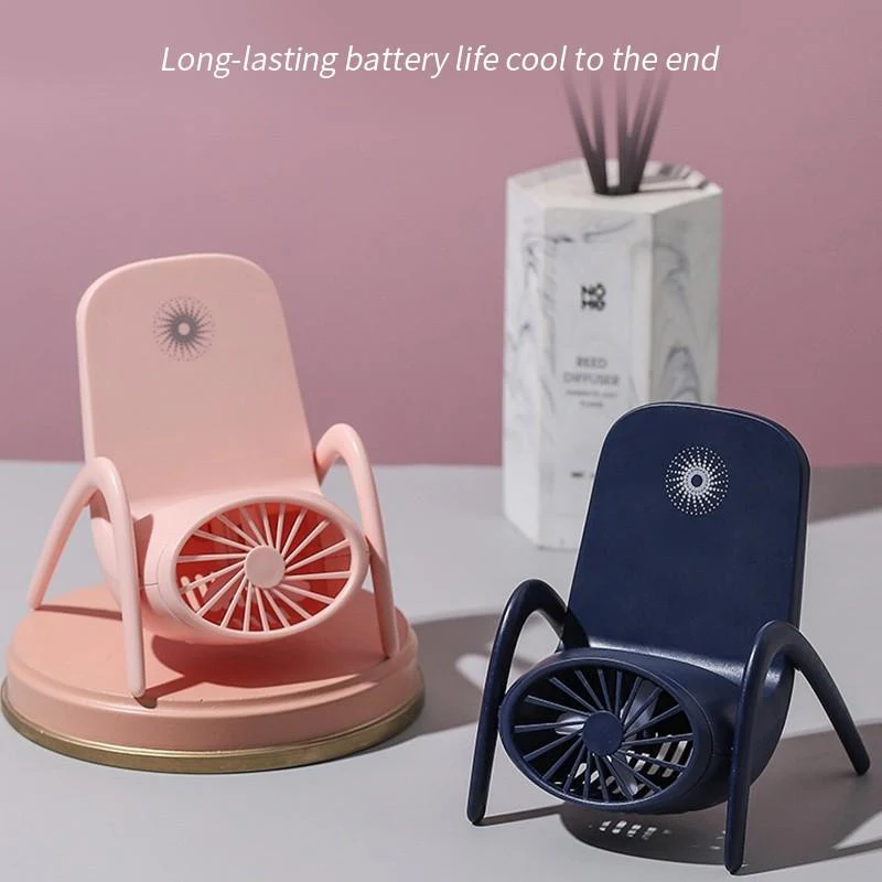 Portable Mobile Phone Holder Fan – Handheld, Multi-Function (Battery Not Include) - Image 3
