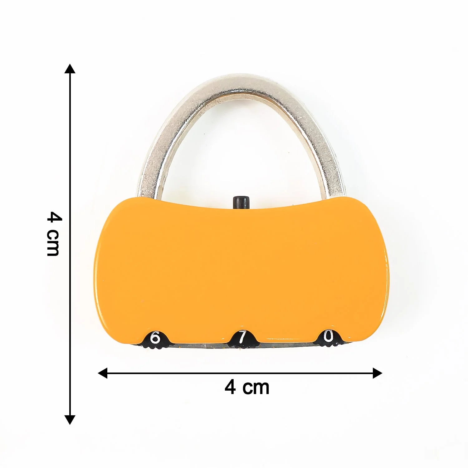 Portable Security 3-Digit Combination Travel Lock (1 Pc) - Image 4