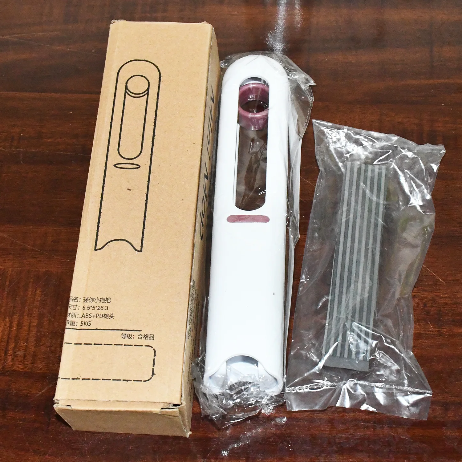 Portable Self-Squeeze Mini Mop – Strong Absorbent Mop for Bathroom & Kitchen - Image 7