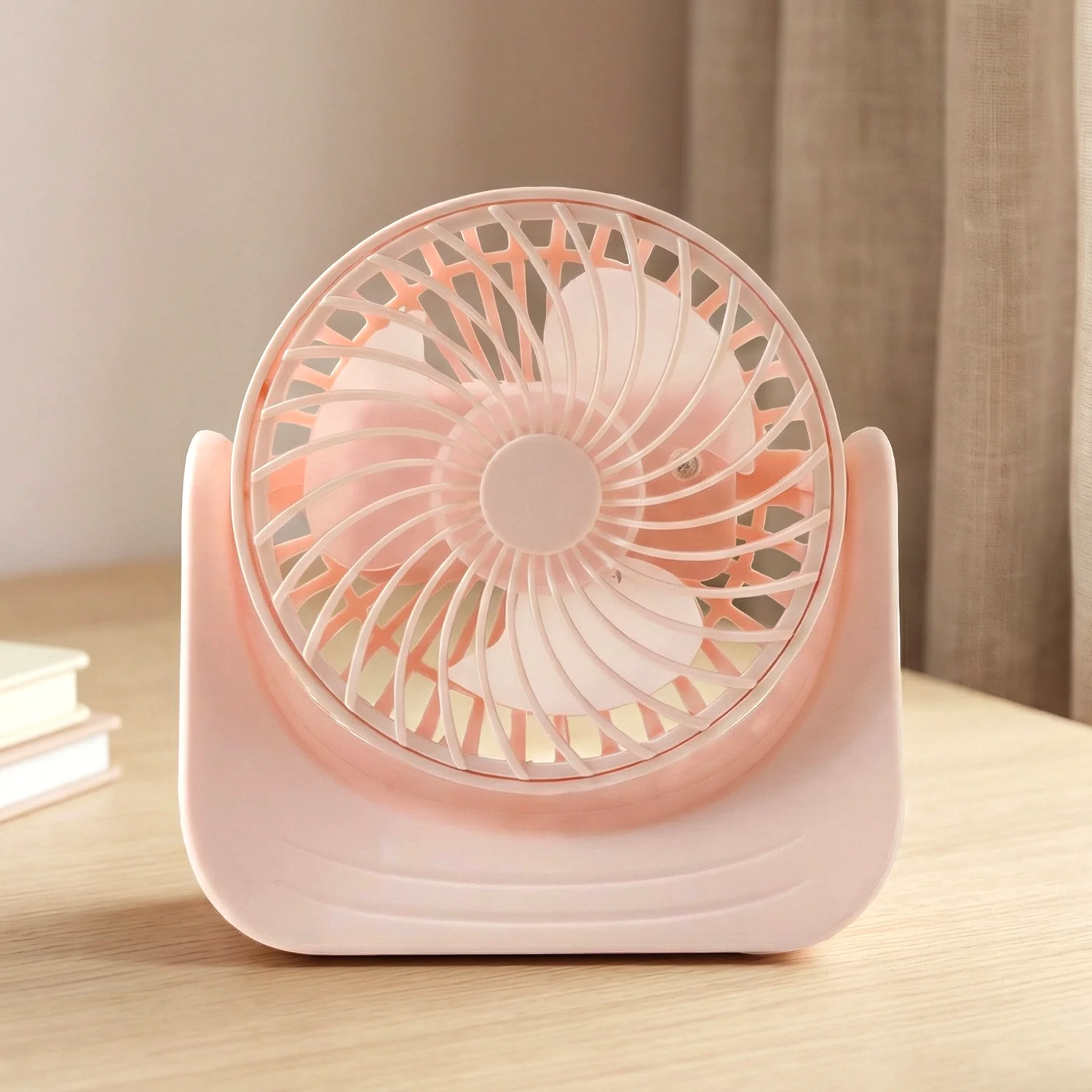 Plug and Play Silent Desktop Mini Fan with Adjustable Tilt Head (1 Pc) - Image 9