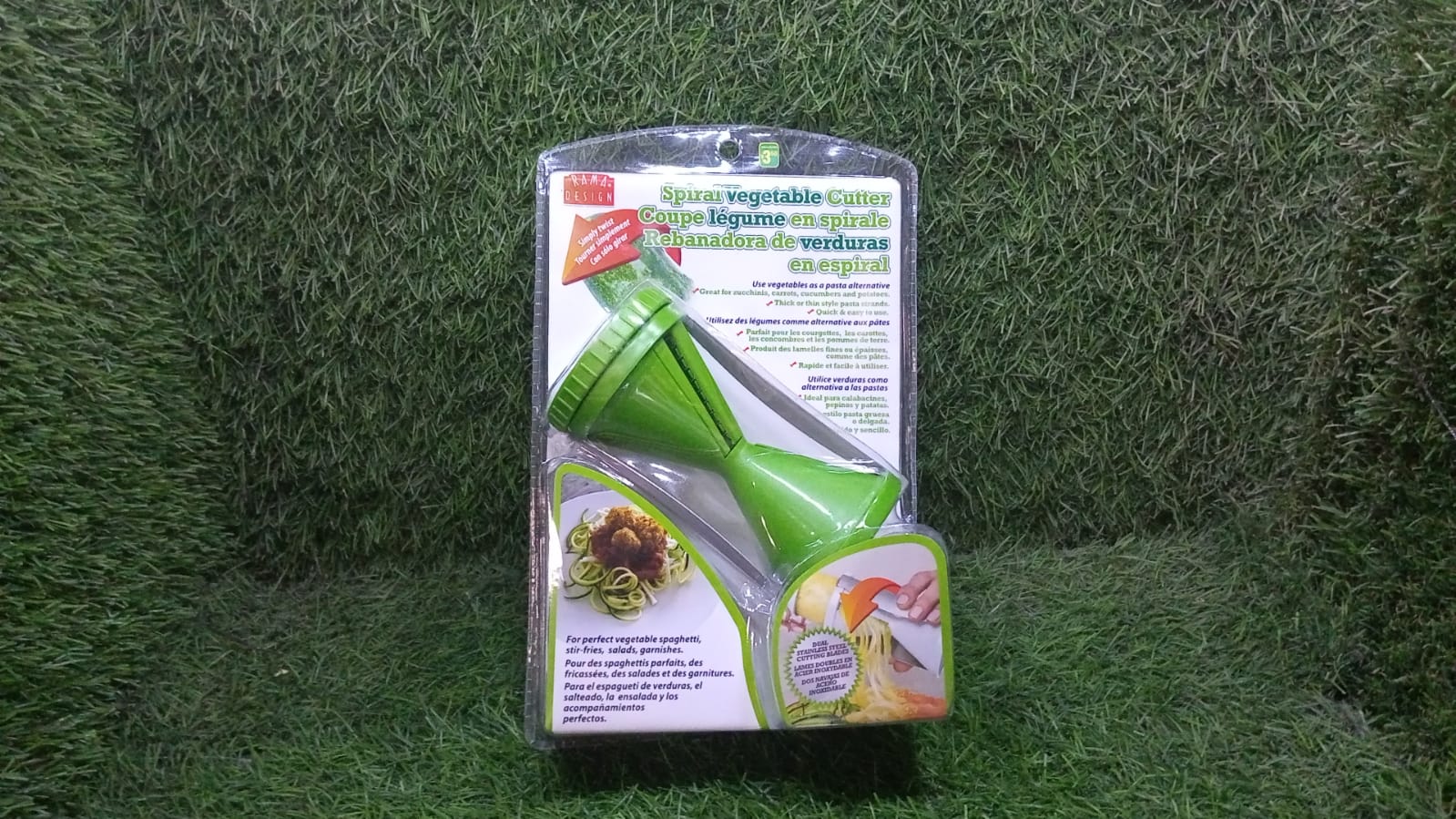 Portable Stainless Steel Handheld Spiralizer & Vegetable Slicer - Image 8