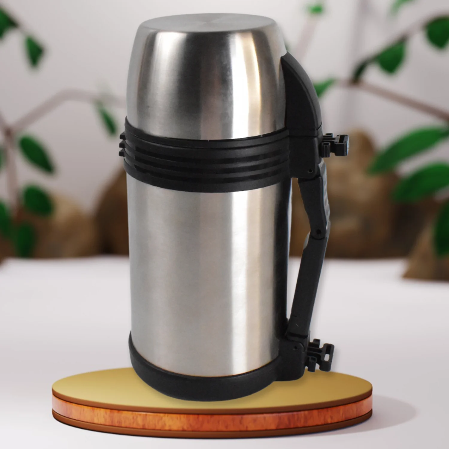 Portable Stainless Steel Coffee Tea Vacuum Flask Bottle (1200ml / 1.2L / 1 Pc) - Image 4