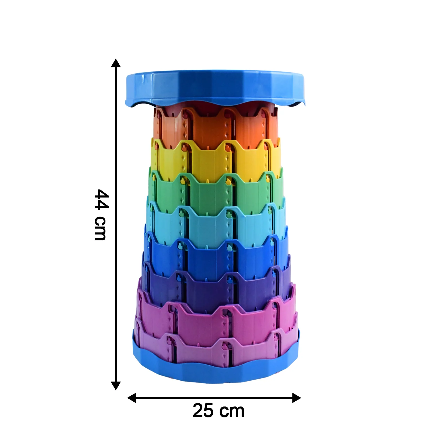 Portable Telescopic Folding Stool (1 Pc) - Image 7