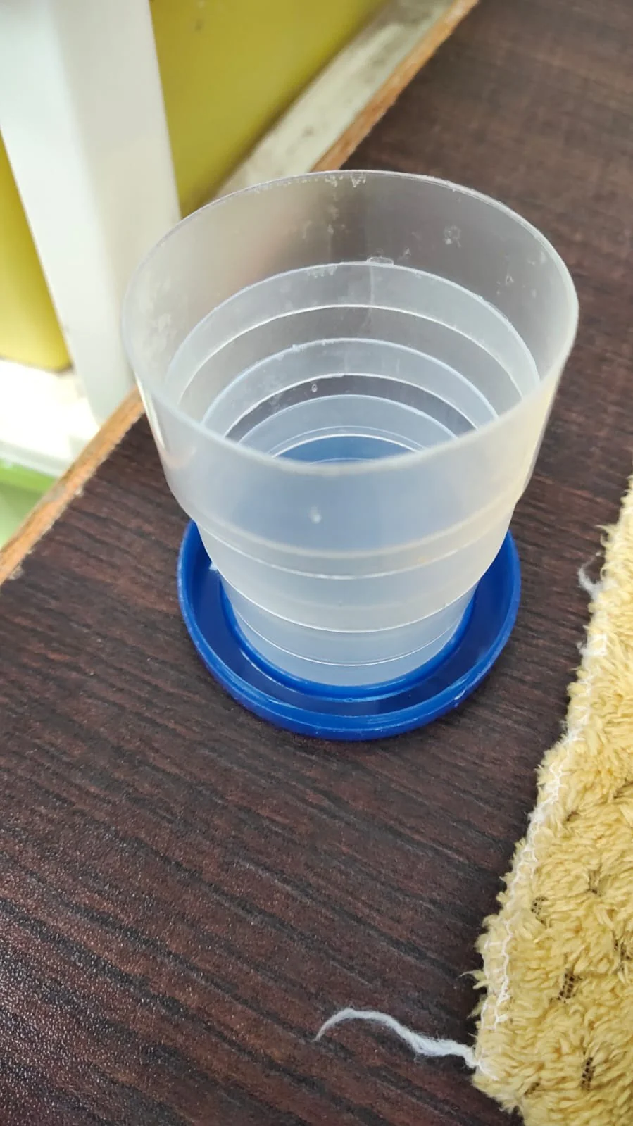 Portable Travelling Cup / Tumbler With Lid Folding / Pocket Glass (Pack of 1) - Image 6