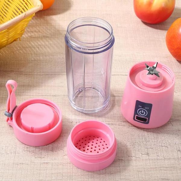 Portable USB Electric Juicer – 6-Blades Protein Shaker Blender Cup (380 ML) - Image 3