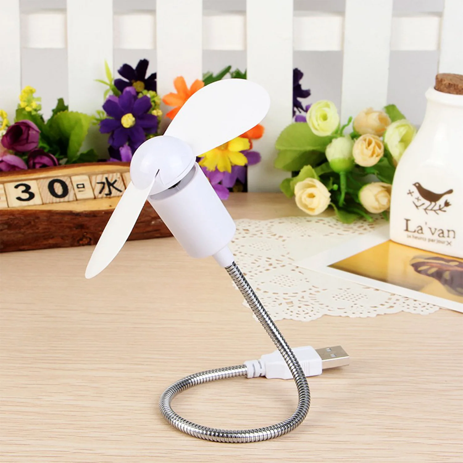 Portable USB Fan Mini USB Cooler Fan (1 Pc) - Image 5