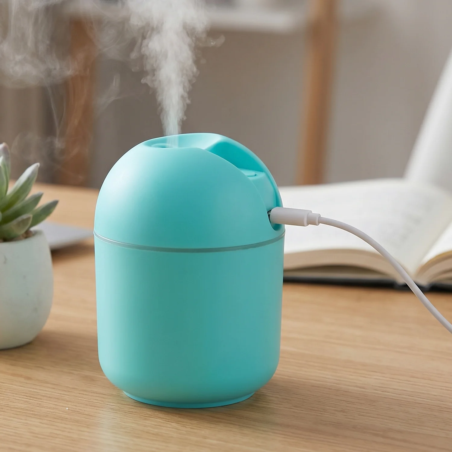 Portable USB Mini Air Humidifier with Cool Mist (1 Pc) - Image 5