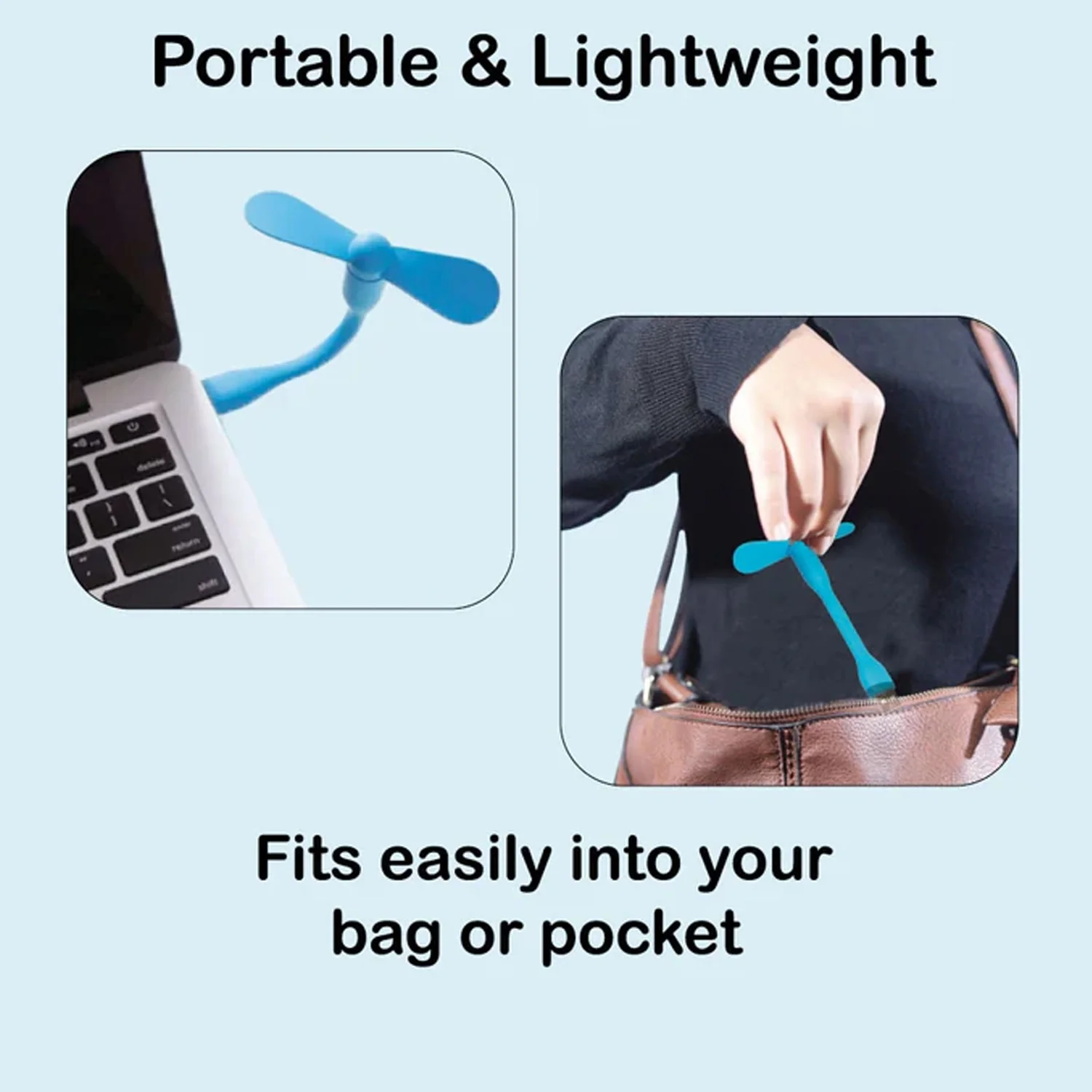 Portable USB Mini Flexible Fan (1 Pc) - Image 8