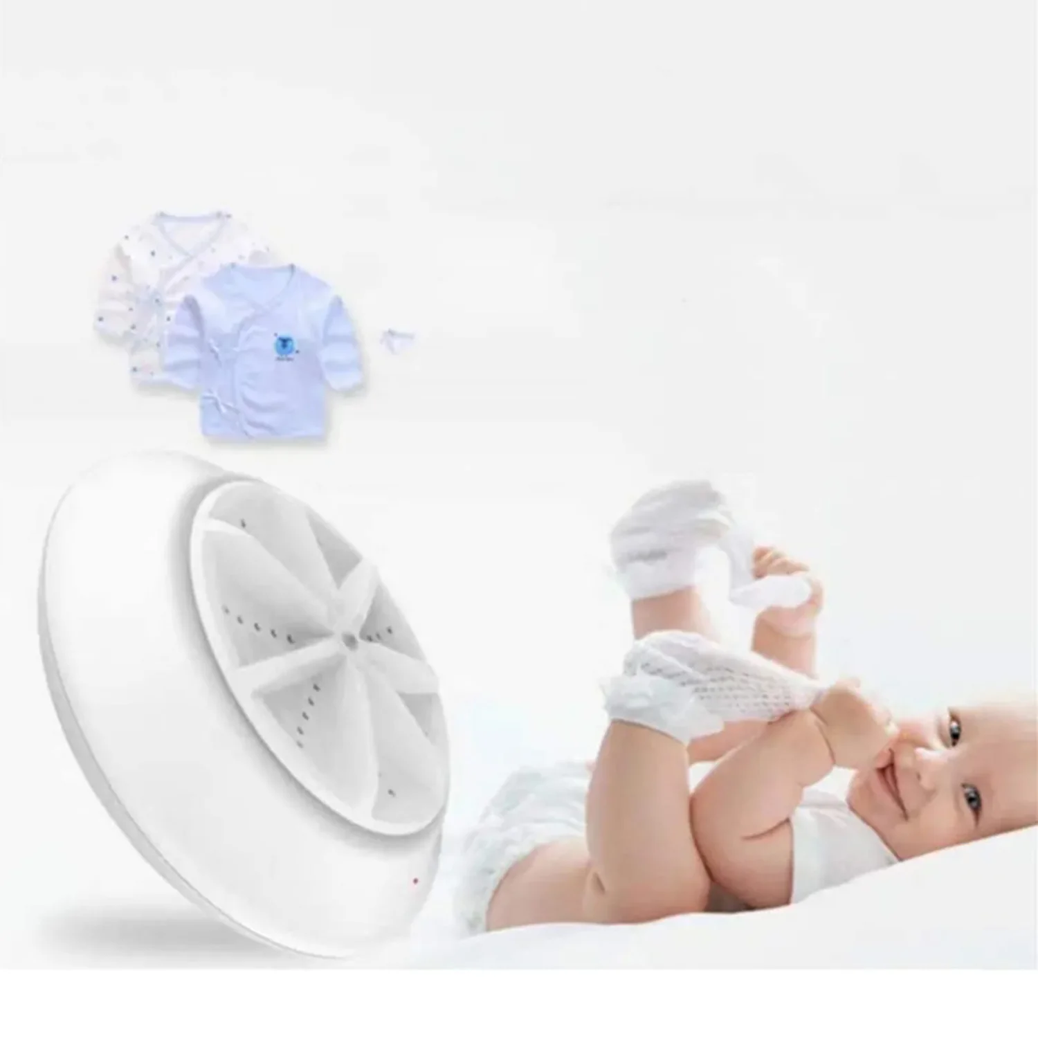 Portable USB Mini Washing Machine (1 Pc) - Image 9