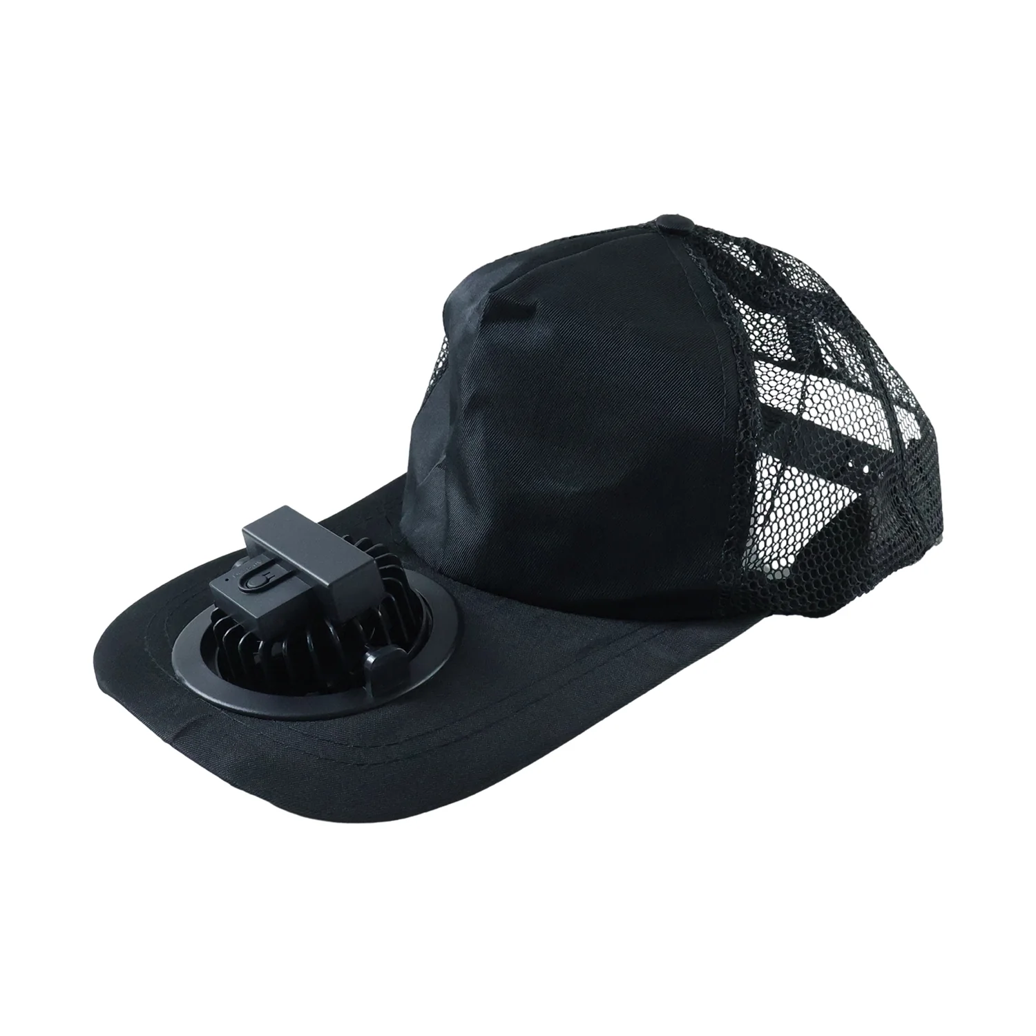 Portable USB Rechargeable Cooling Cap with Built in Mini Fan (1 Pc ) - Image 4