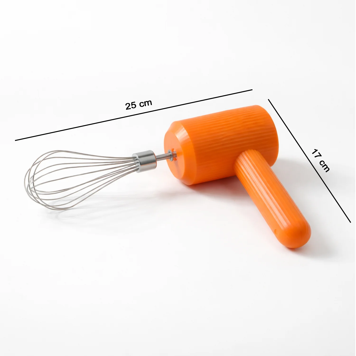 Portable USB Rechargeable Electric Handheld Whisk Mixer (1 Set) - Image 6