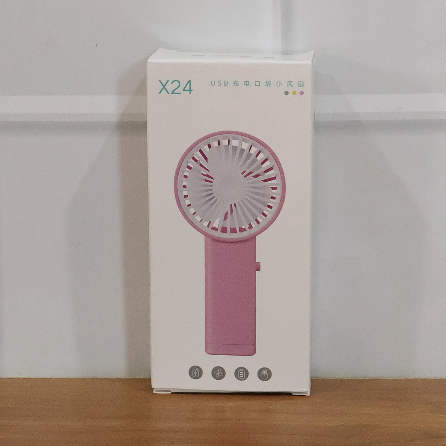 Portable USB Rechargeable Handheld Mini Fan (1 Pc) - Image 8