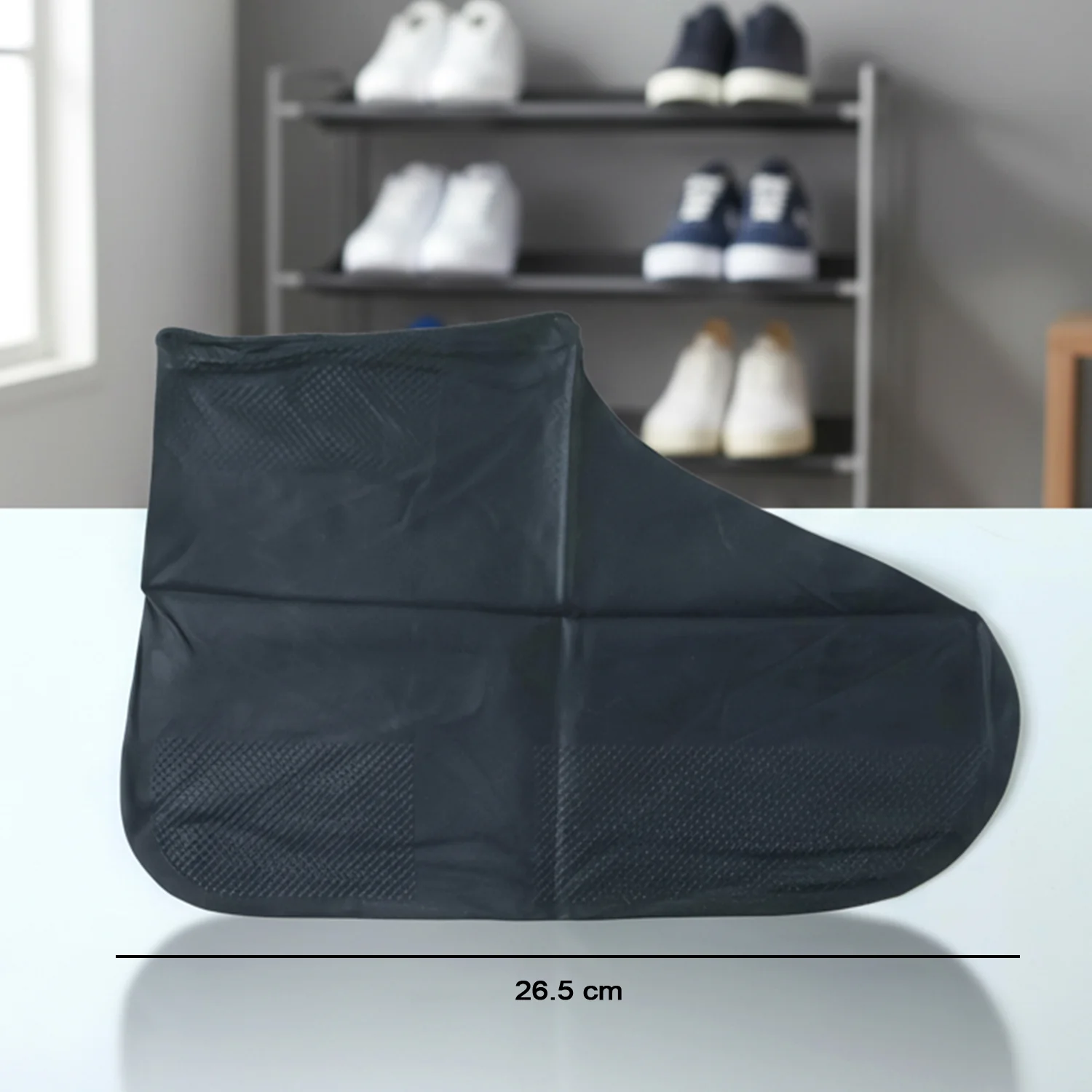 Portable Waterproof Latex Silicone Shoe Cover (1 Pair, Medium) - Image 6