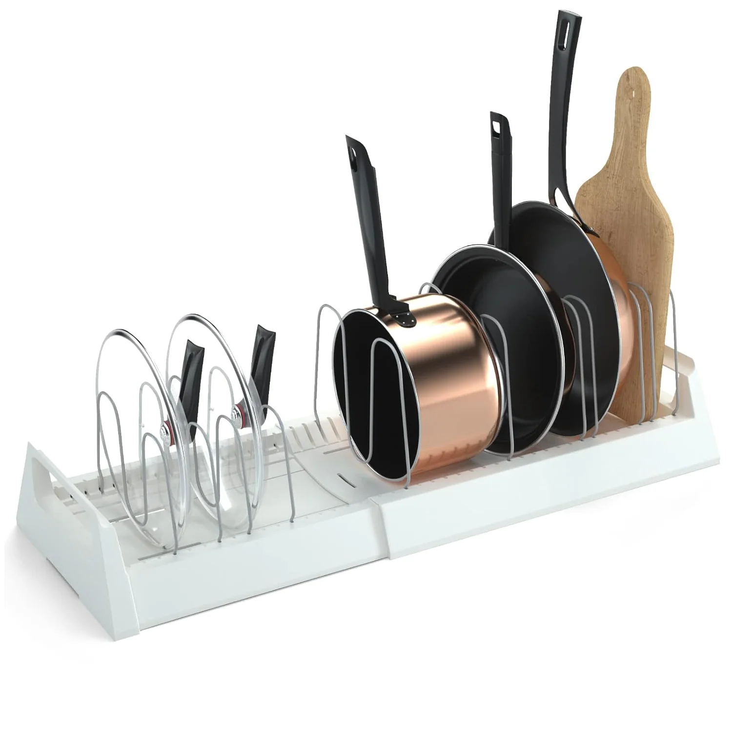 Pots and Pans Organizer Rack for Under Cabinet - Image 3