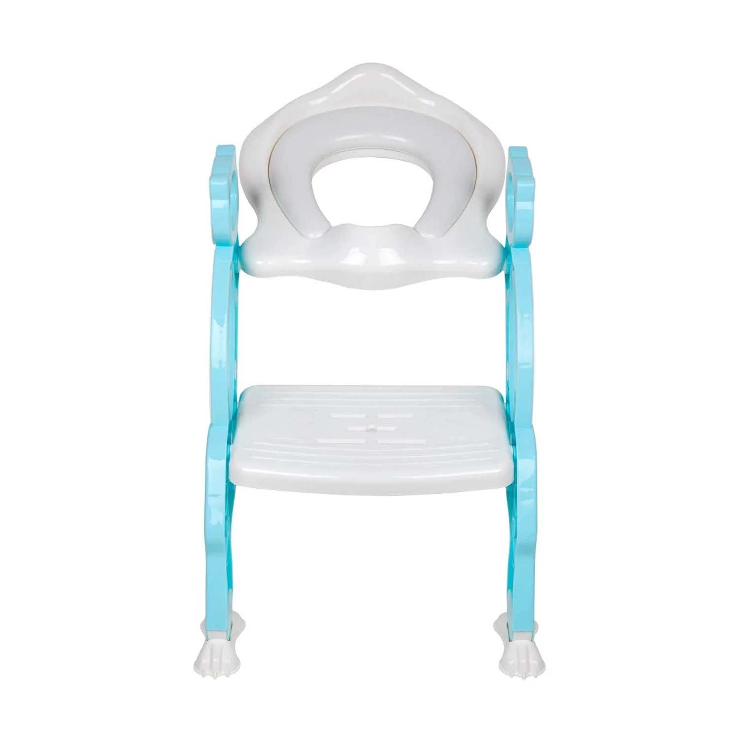 2 In 1 Potty Training Toilet Seat with Step Stool Ladder For Toddlers - Image 7