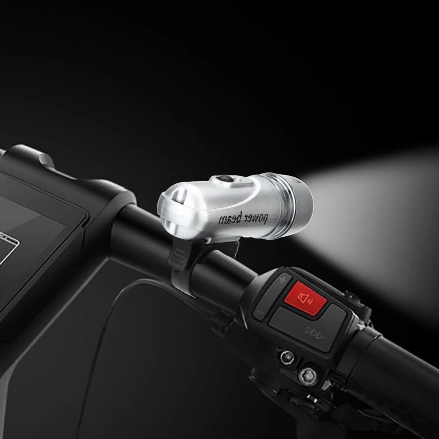 Power Beam LED Bicycle Headlight - (1 Pc) - Image 3