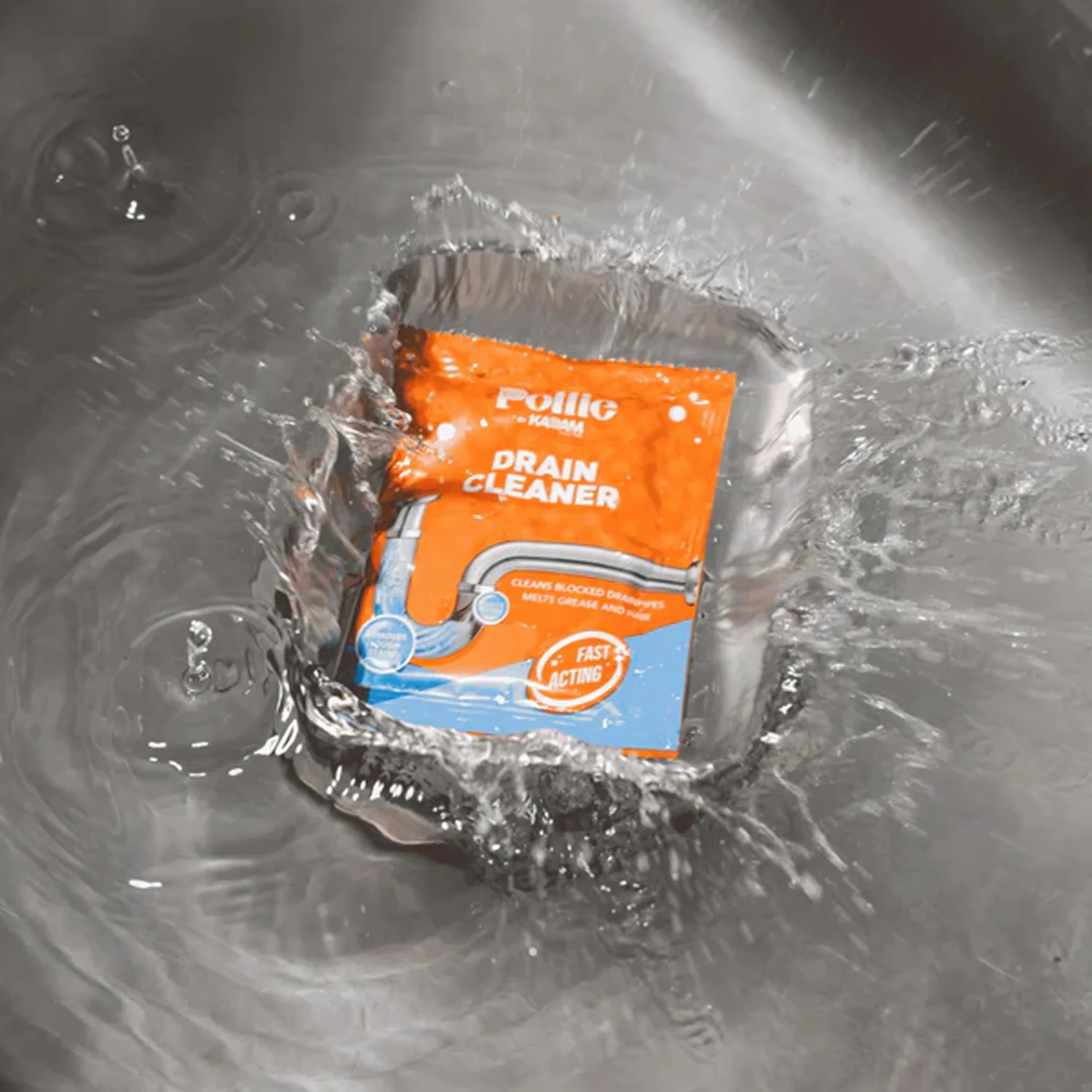 Pollic Kadam Powerful Drain Cleaner Sachet (50 Gm) - Image 8