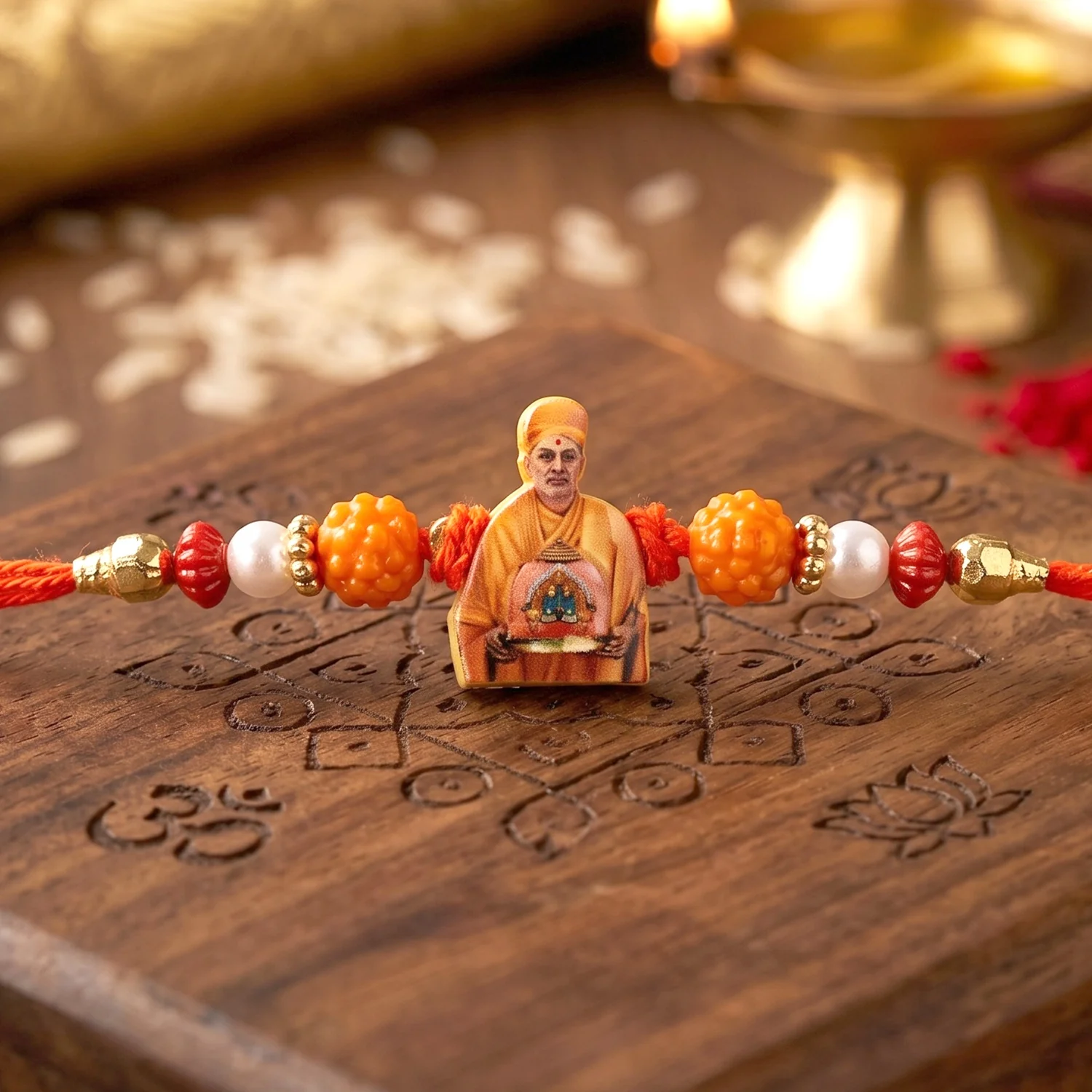 Pramukh Swami Maharaj Devotional Rakhi - Image 3