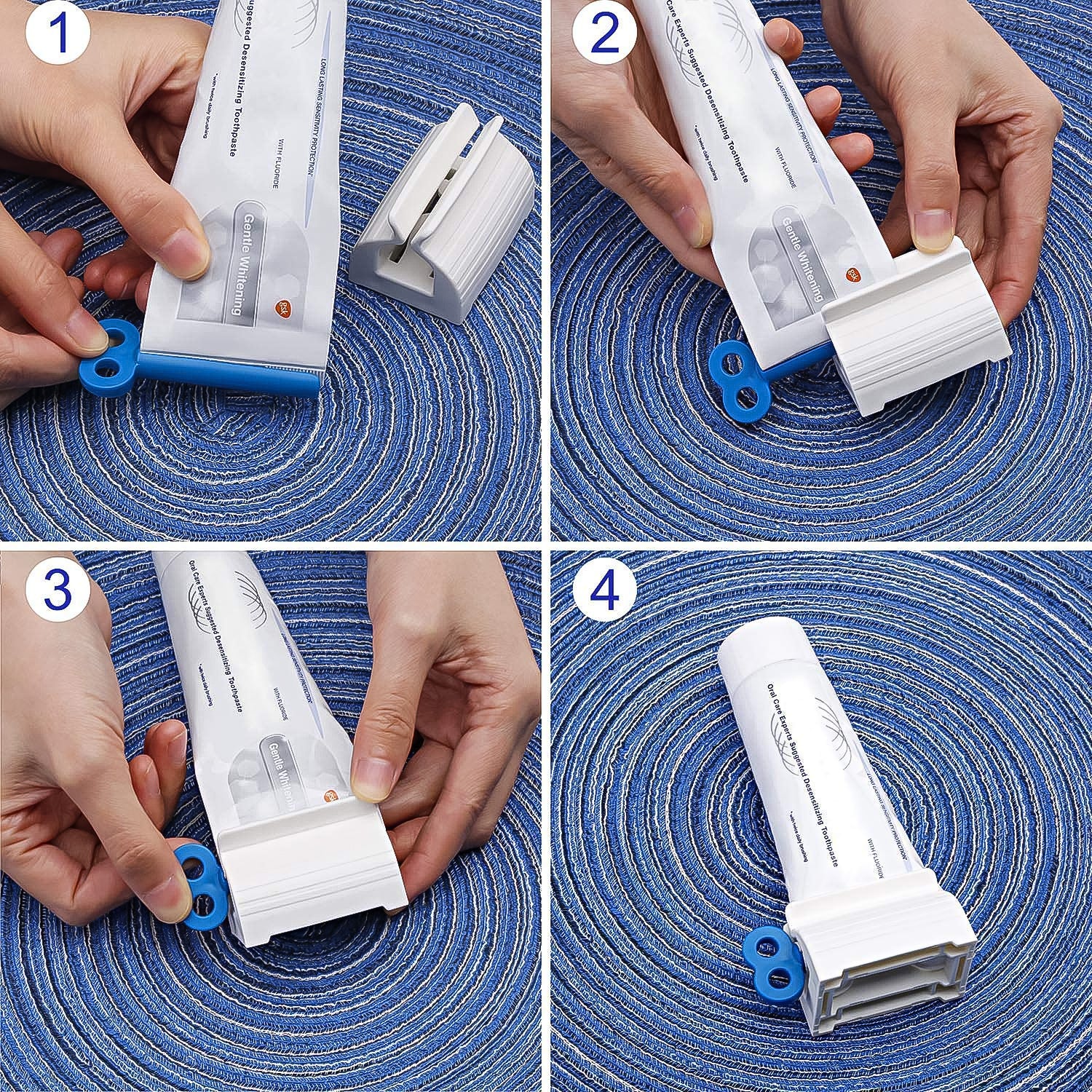 Premium Plastic Tube Squeezer Dispenser Set (10 Pc) - Image 7