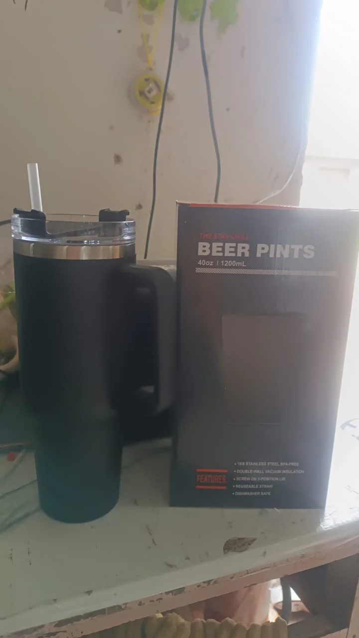 Premium 1200 ML Stainless Steel Vacuum Insulated Travel Mug Tumbler  (1200ML / 1 Pc) - Image 7