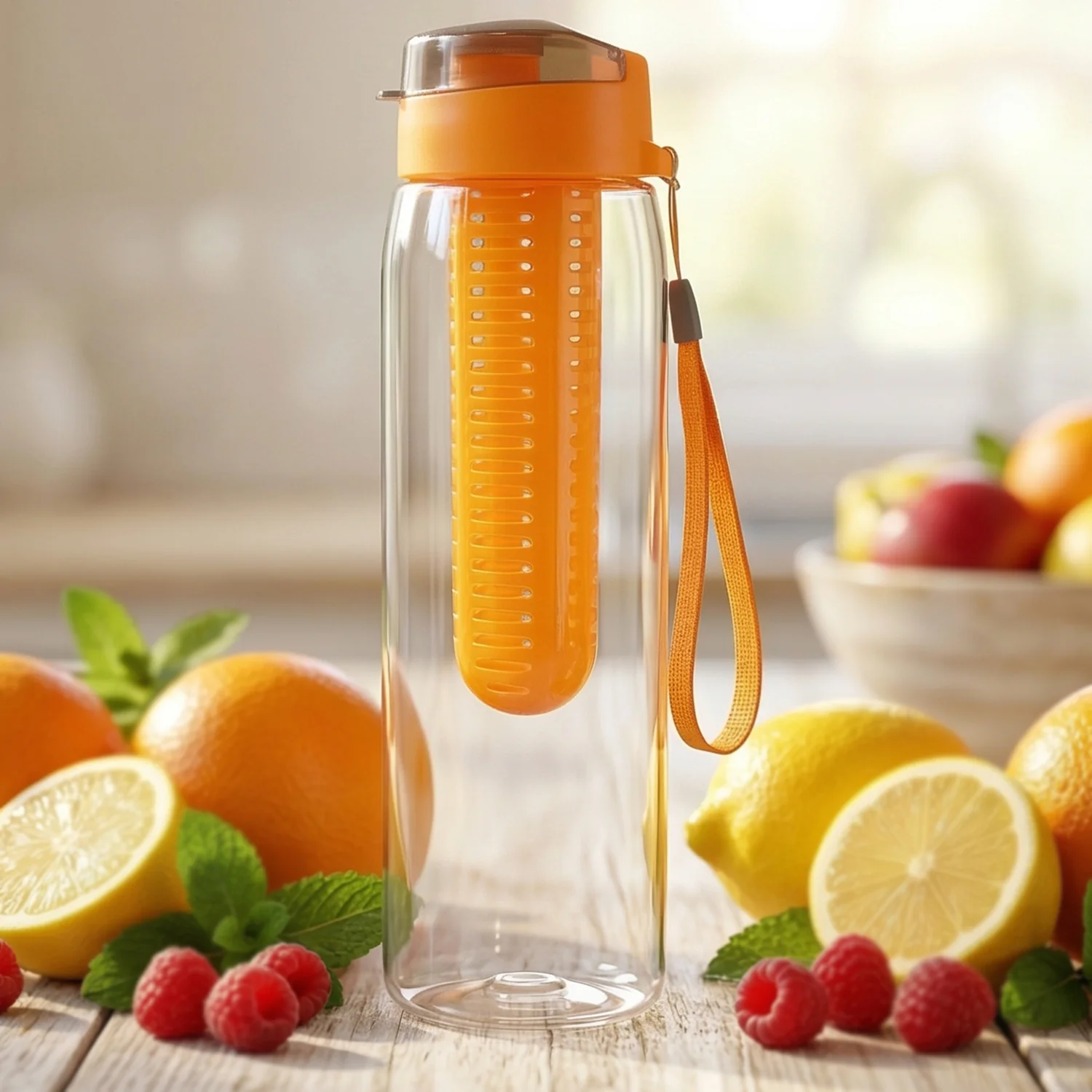 Premium Fruit Infuser Water Bottle 1200ML Approx - Image 5