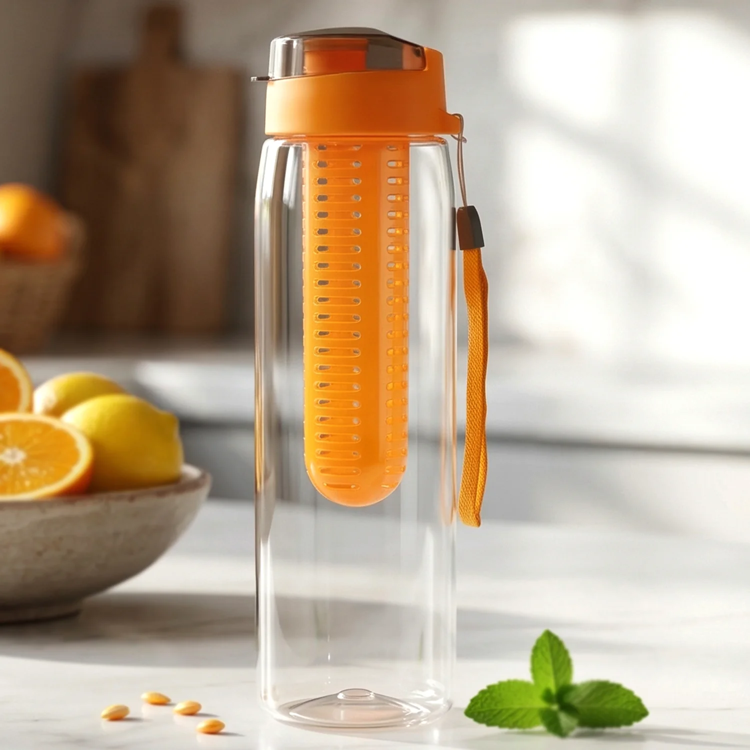 Premium Fruit Infuser Water Bottle 1200ML Approx - Image 8