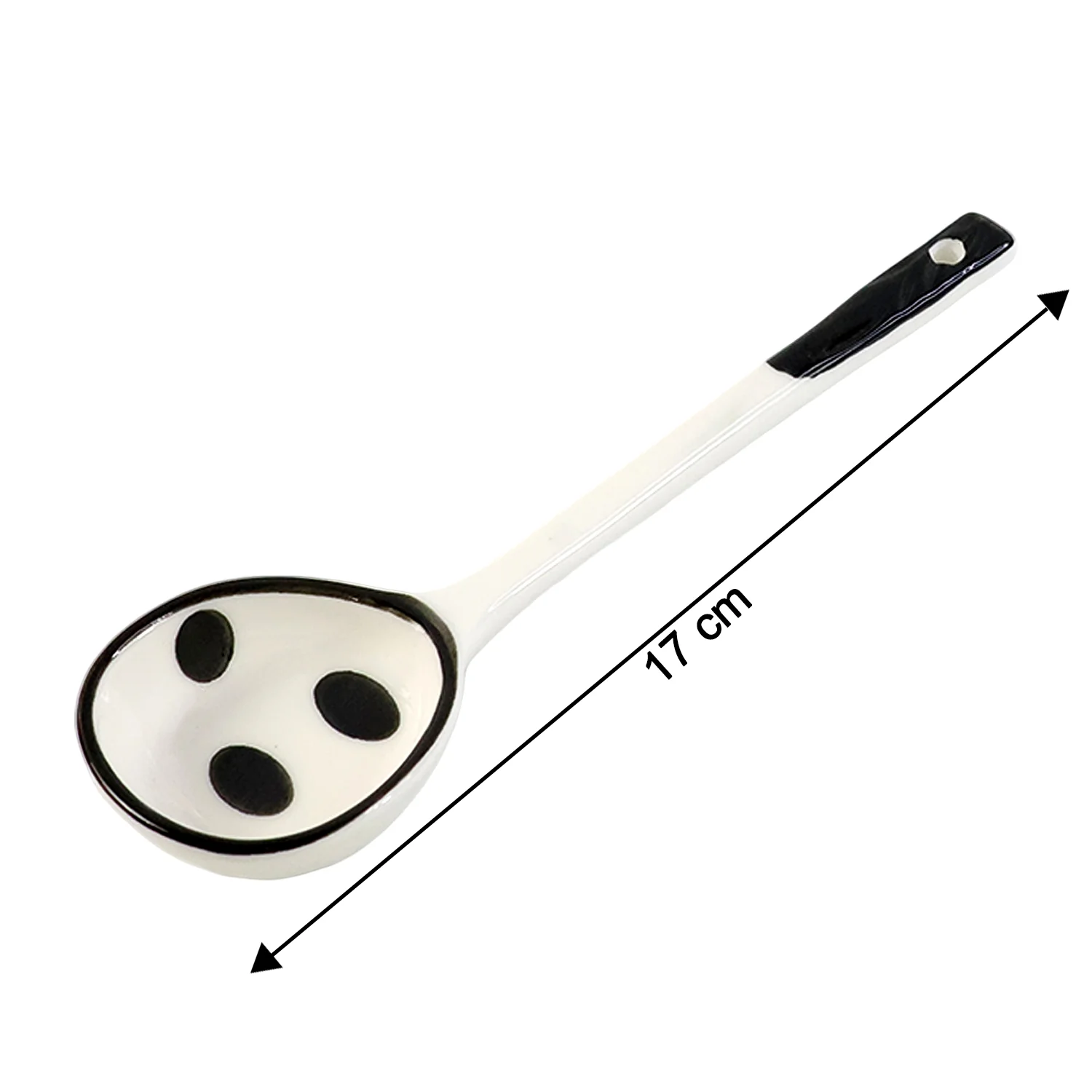 Premium 17 cm Heat-Resistant Ceramic Soup Ladle - Image 6