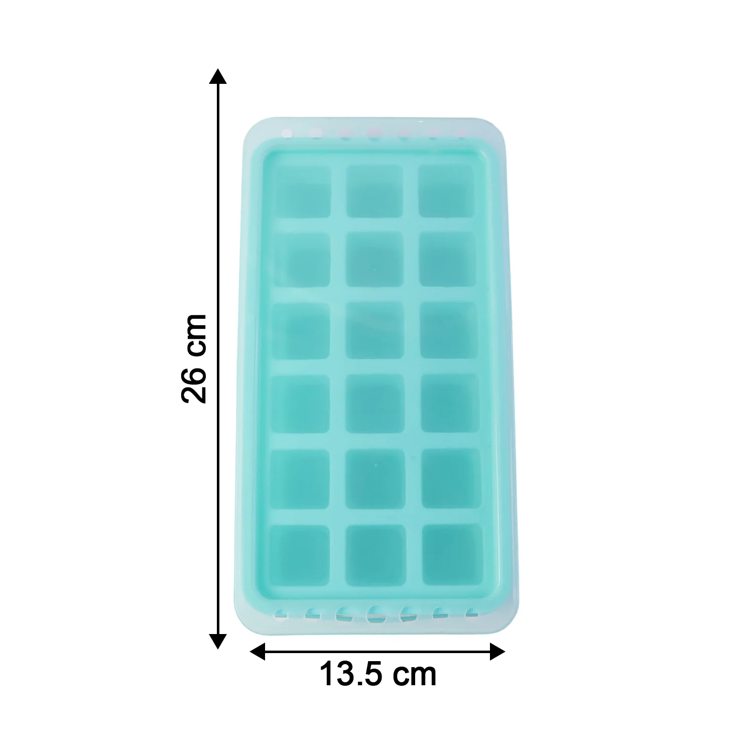 Premium 18‑Grid Pop Up Ice Tray with Lid (1 Pc) - Image 7