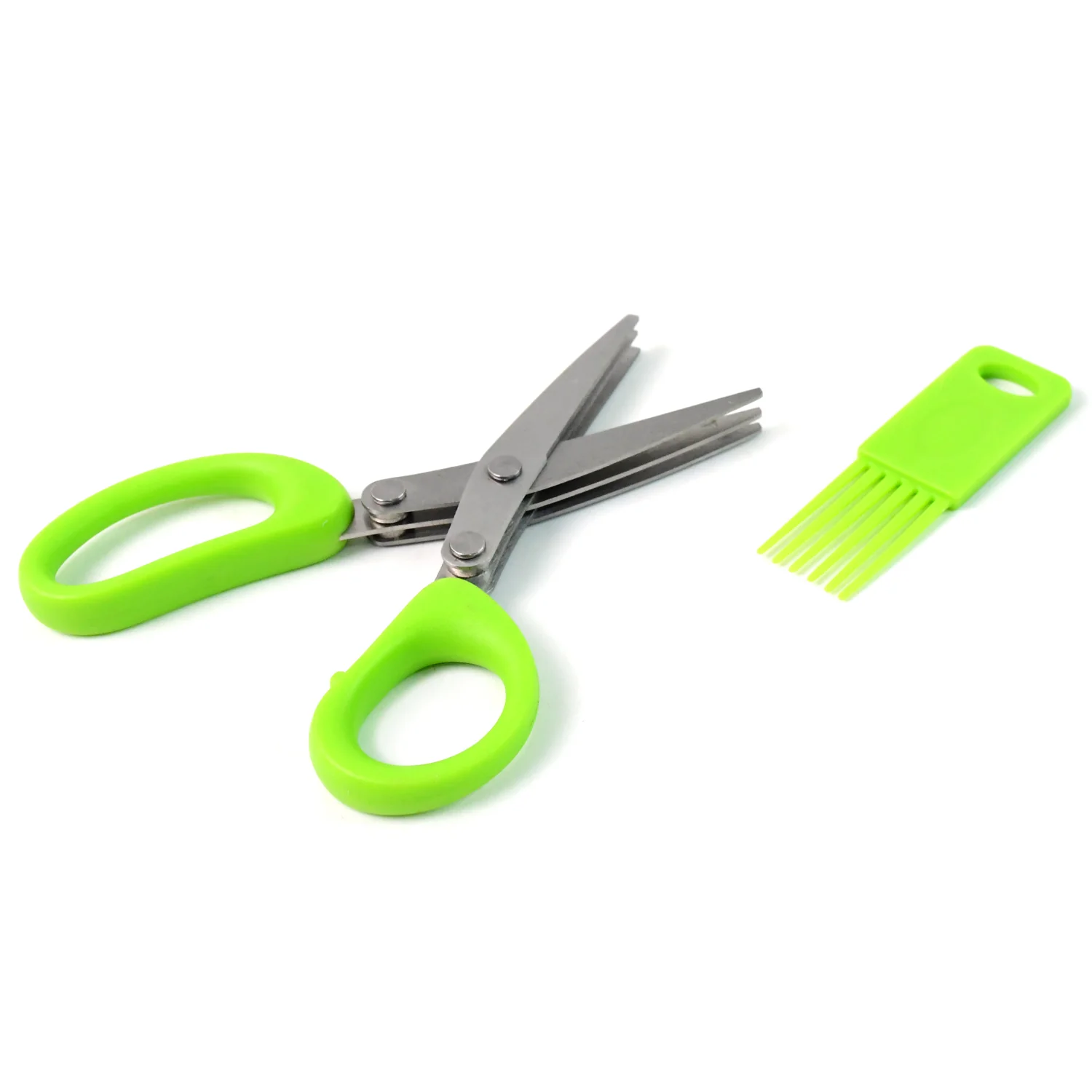 Premium 3-Blade Multipurpose Kitchen Scissors with Cleaning Comb - Image 5