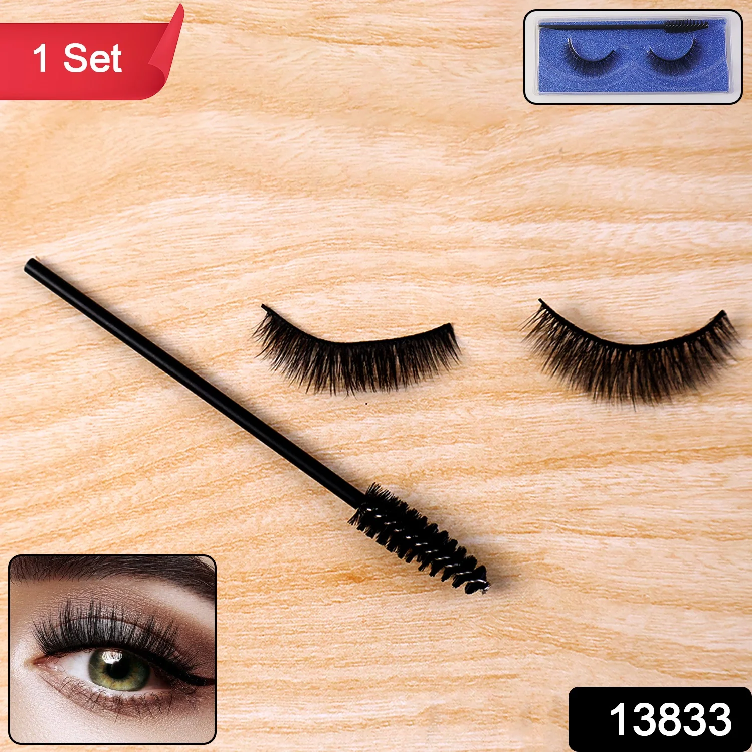 Premium 3D Mink Eyelashes Set - Image 2