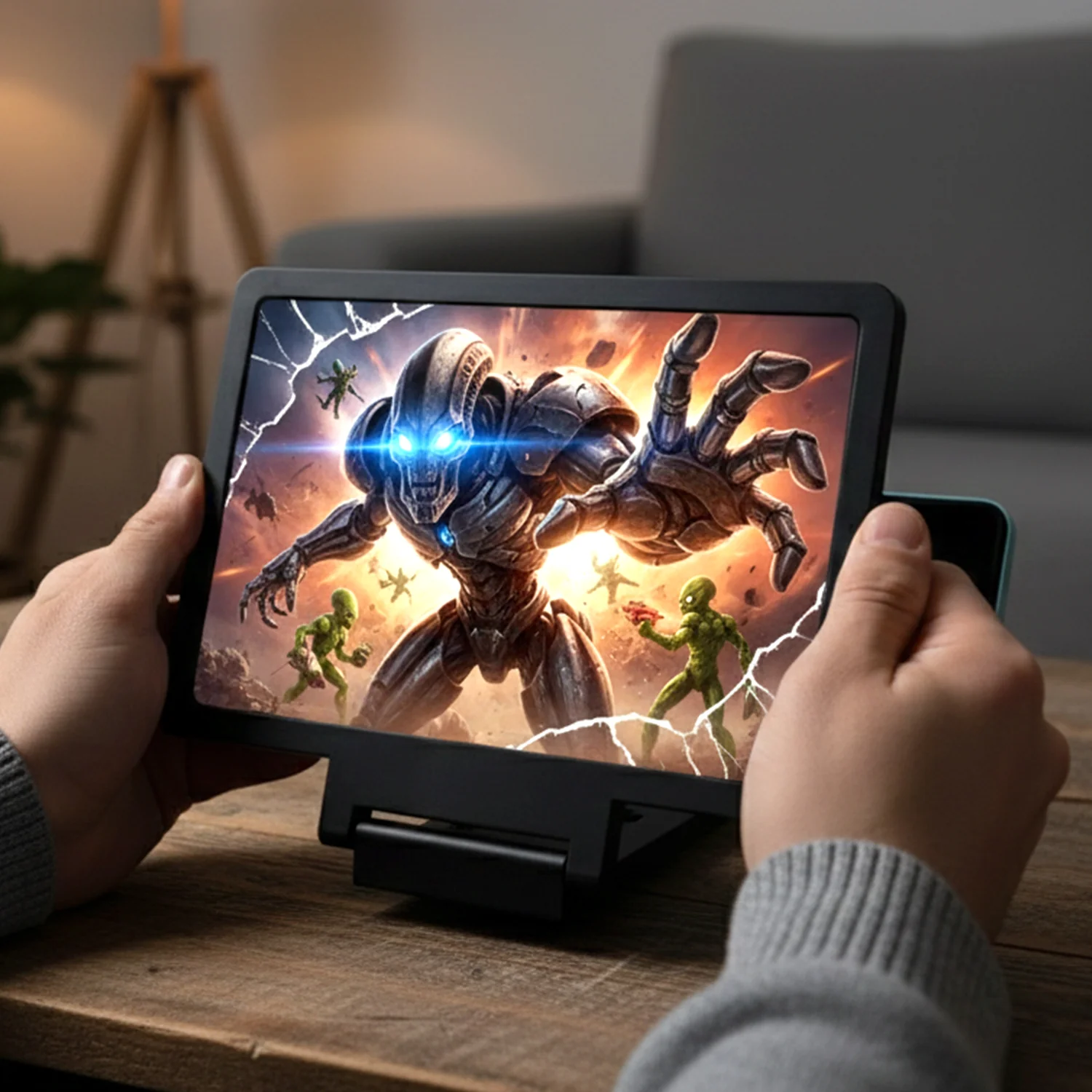 Premium 3D Mobile Phone Screen Enlarger (1 pc) - Image 3