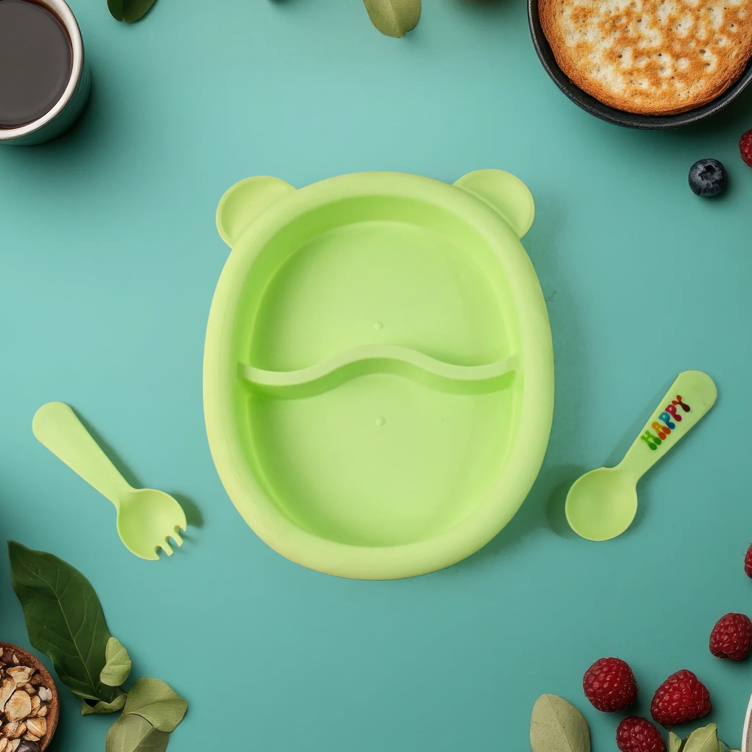 Premium 4-Piece Kids Mealtime Feeding Set - Image 6