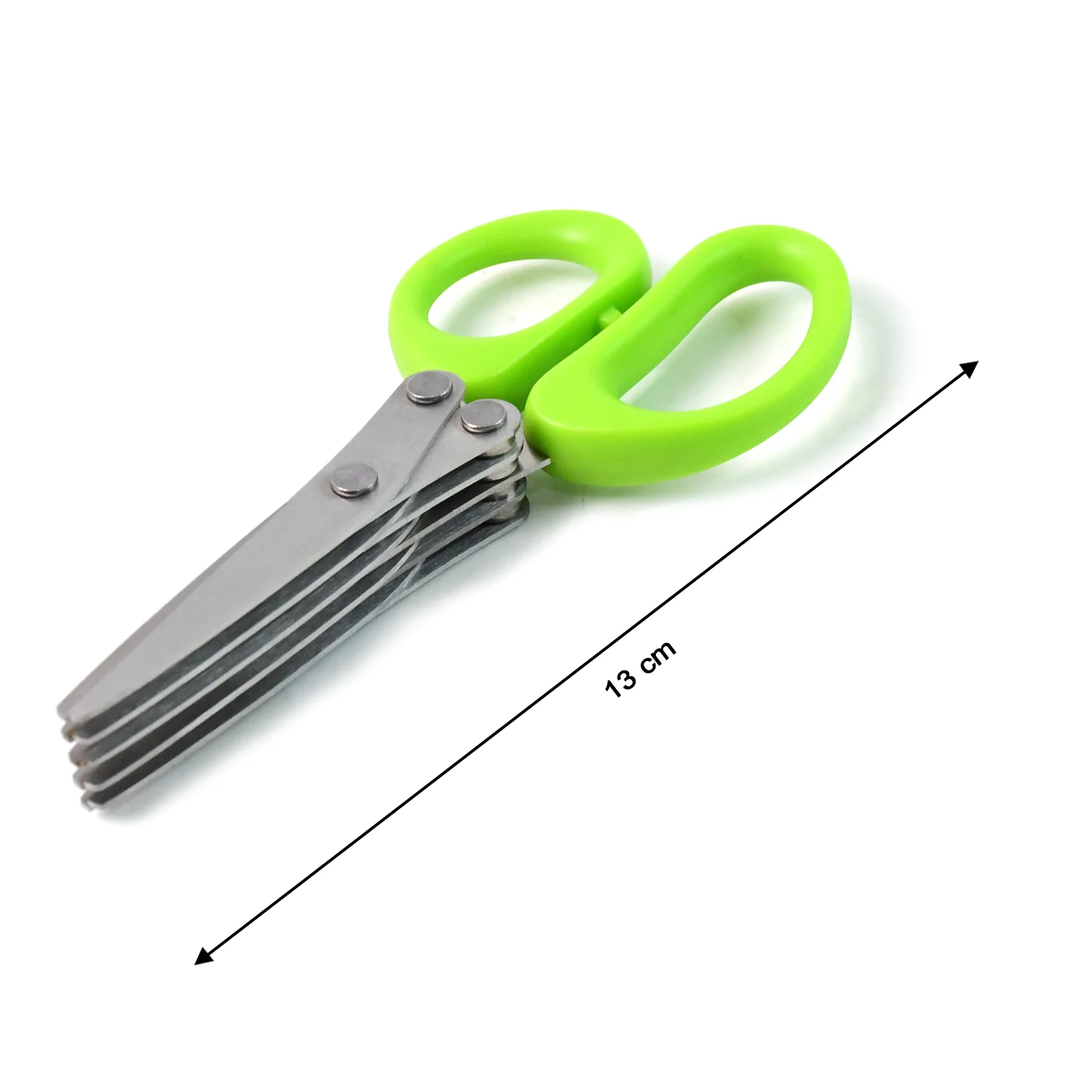 Premium 5-Blade Multipurpose Kitchen Scissors with Cleaning Comb - Image 3
