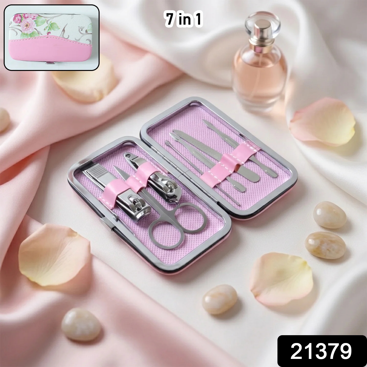 Premium 7 in 1 Manicure Pedicure Nail Care Kit (1 Set) - Image 2