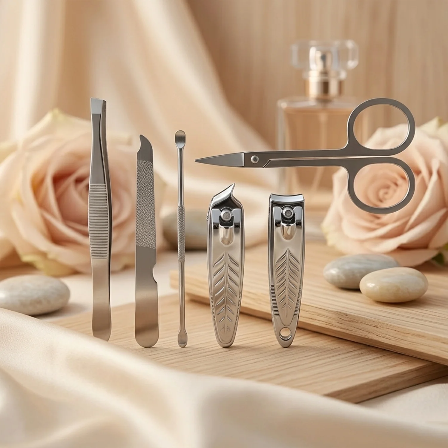 Premium 7 in 1 Manicure Pedicure Nail Care Kit (1 Set) - Image 6