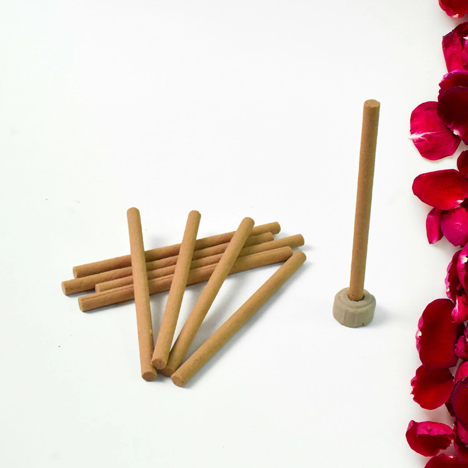 Premium 7 Rose Dhoop Sticks (Jar Pack / 100grams) - Image 4