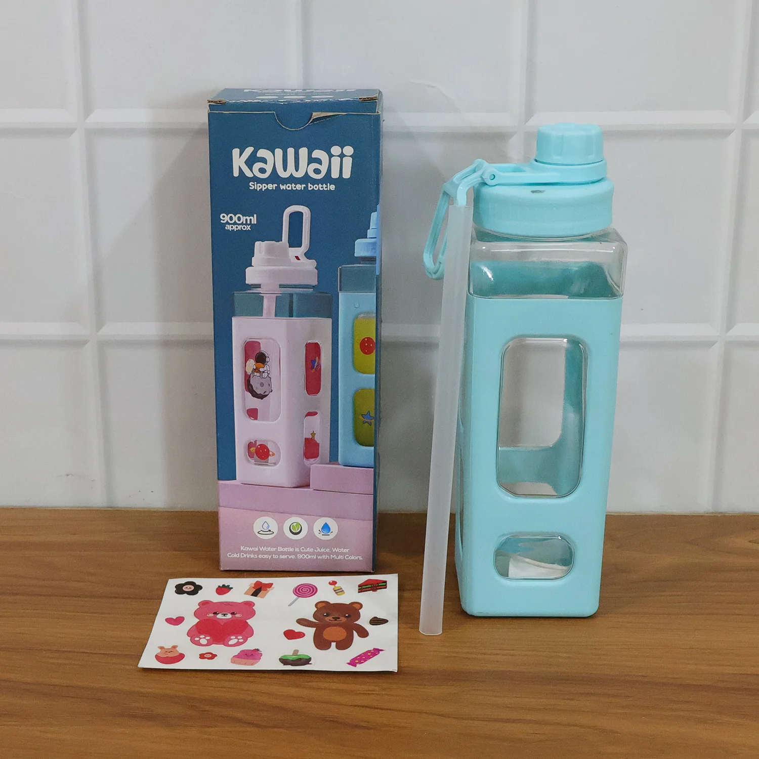 Premium 900 ML Leak Proof Plastic Water Bottle - Image 8