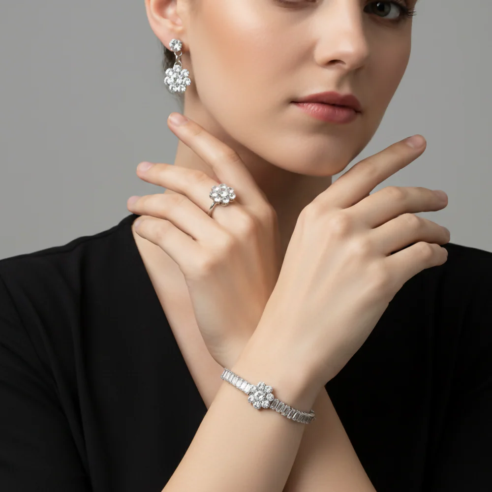 Premium AD Floral Bracelet Combo Perfect For Gifting - Image 5