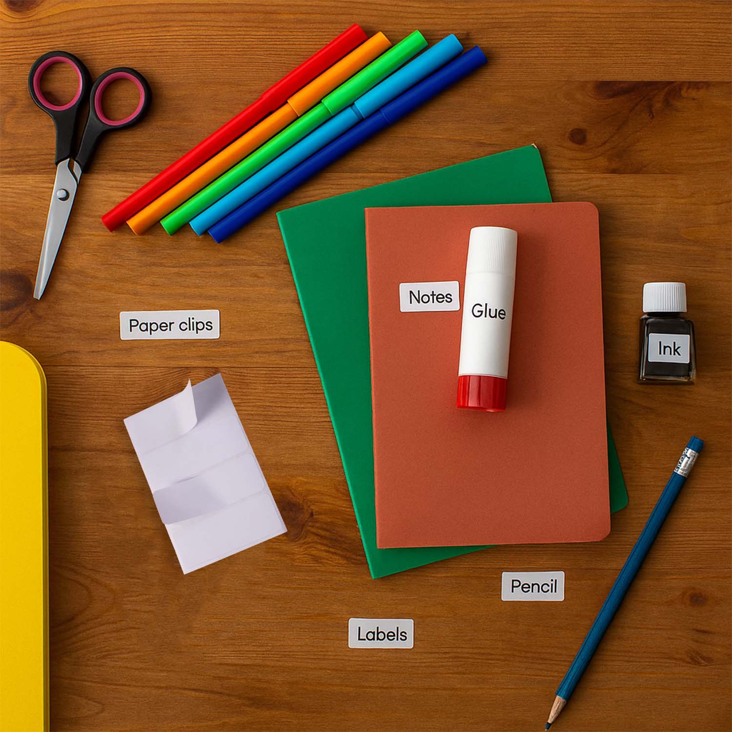 Premium All Purpose Adhesive White Labels (128 Labels) - Image 4