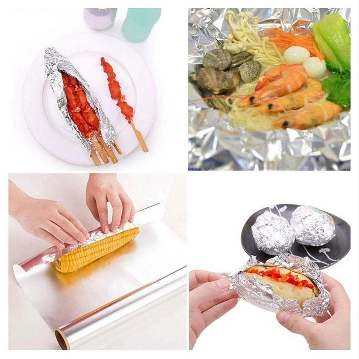 Premium Aluminium Foil Paper Roll (18 Mtr) - Image 8
