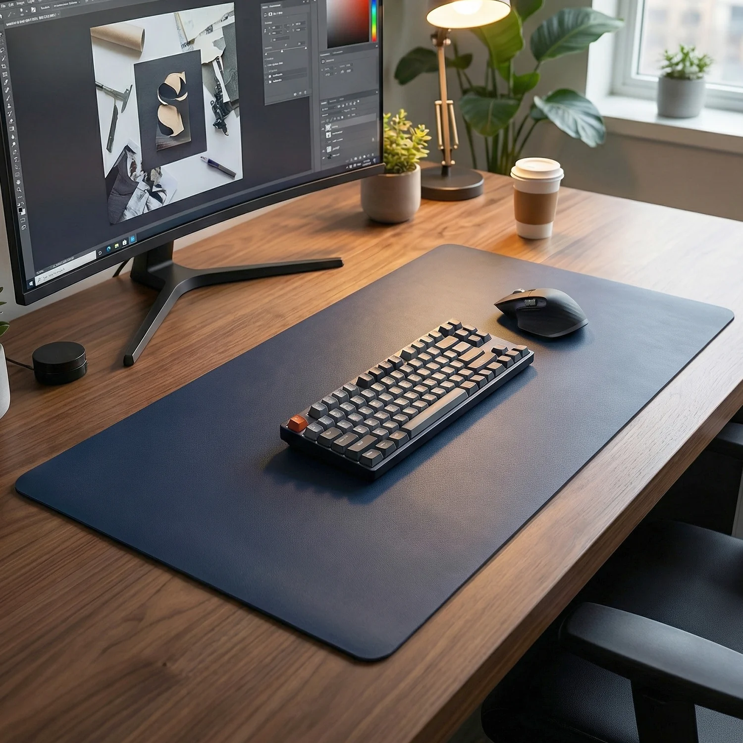 Premium Anti-Slip Large Desk Mat Mouse Pad (1 Pc,80x40 Cm) - Image 5