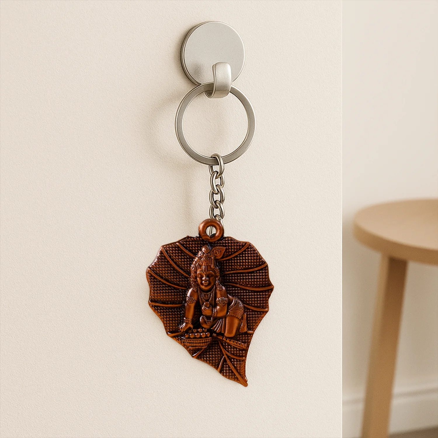 Premium Antique-Finish Metal Keychain (1 Pc) - Image 7