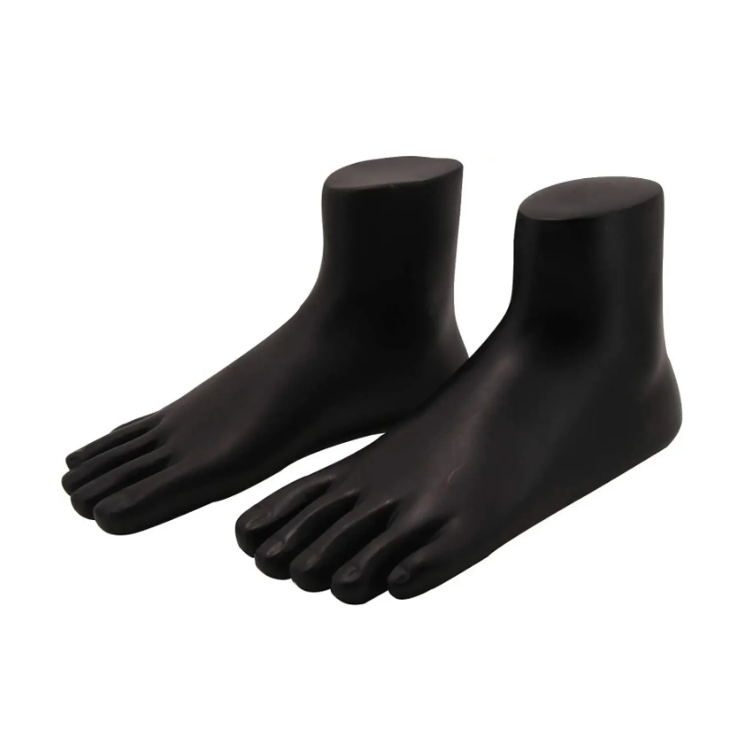 Premium Black Foot Mannequin Display Stand (1 Pair) - Image 5