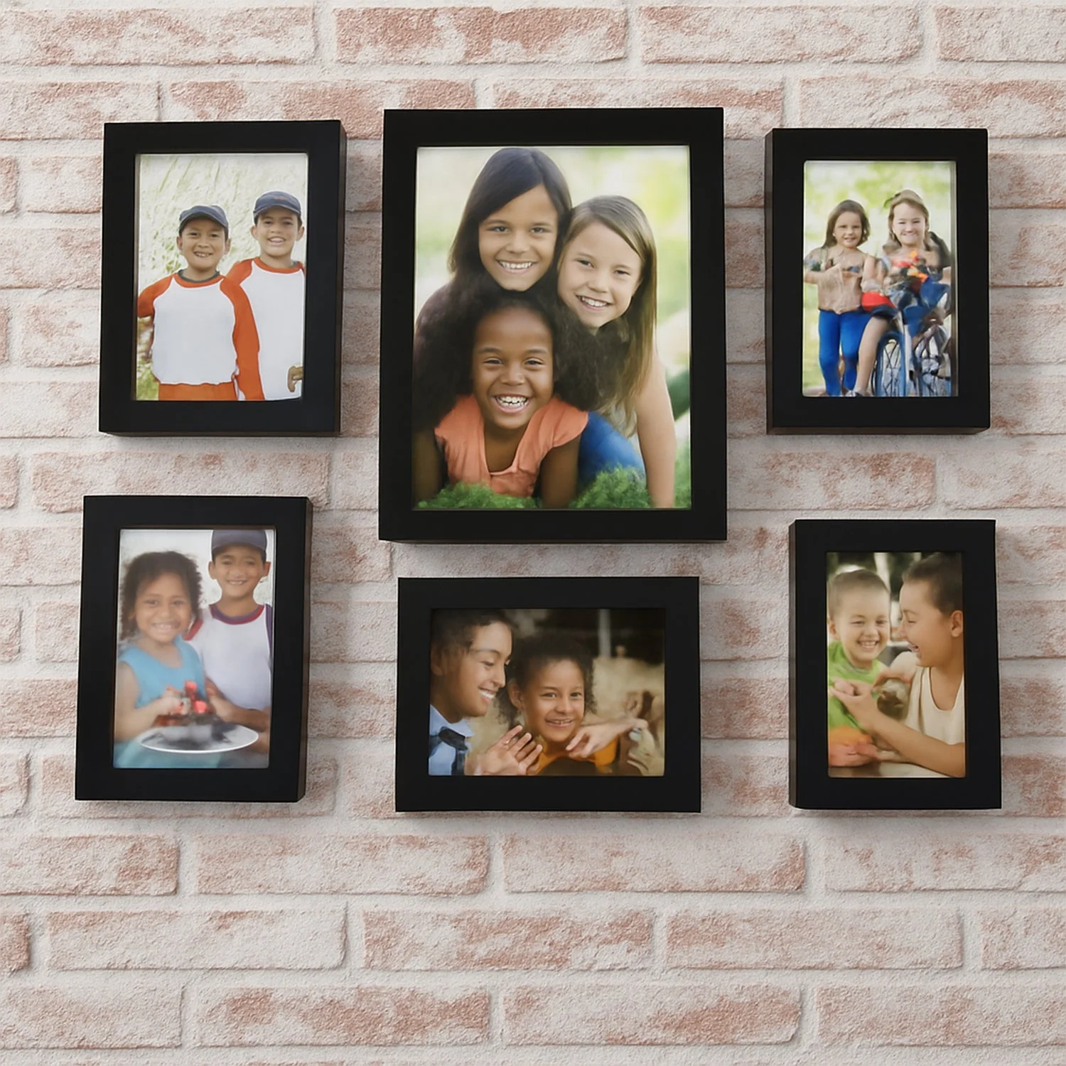 Premium Black Photo Frame Set 12 Pcs Wall Hanging Gallery Frames - Image 8