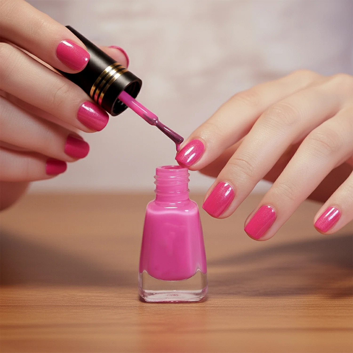 Premium Blush Nail Polish (1 Pc, Mix Color, 6 ml) - Image 7