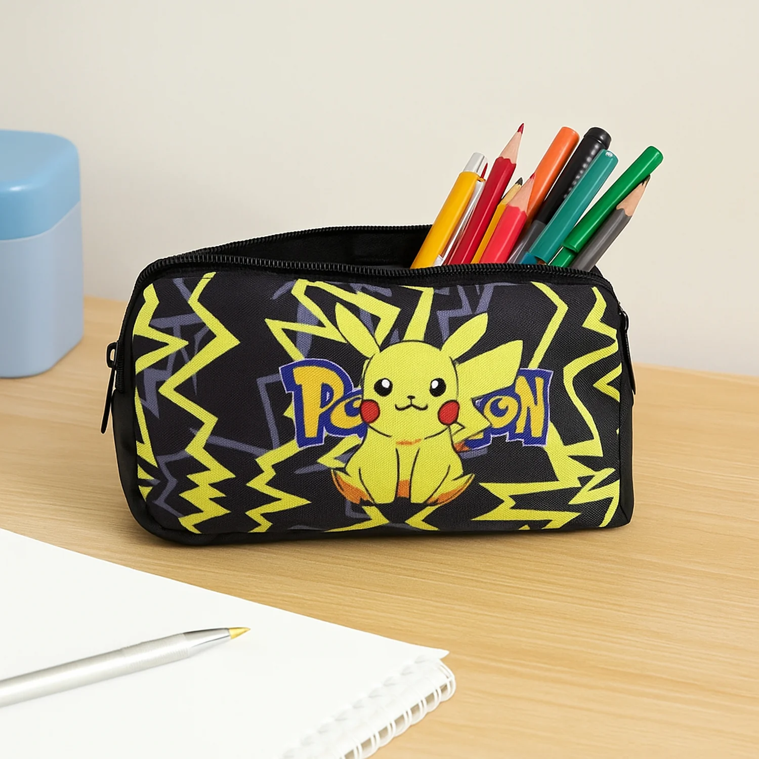 Premium Cartoon Character Pencil Pouch for Kids (1 Pc) - Image 3