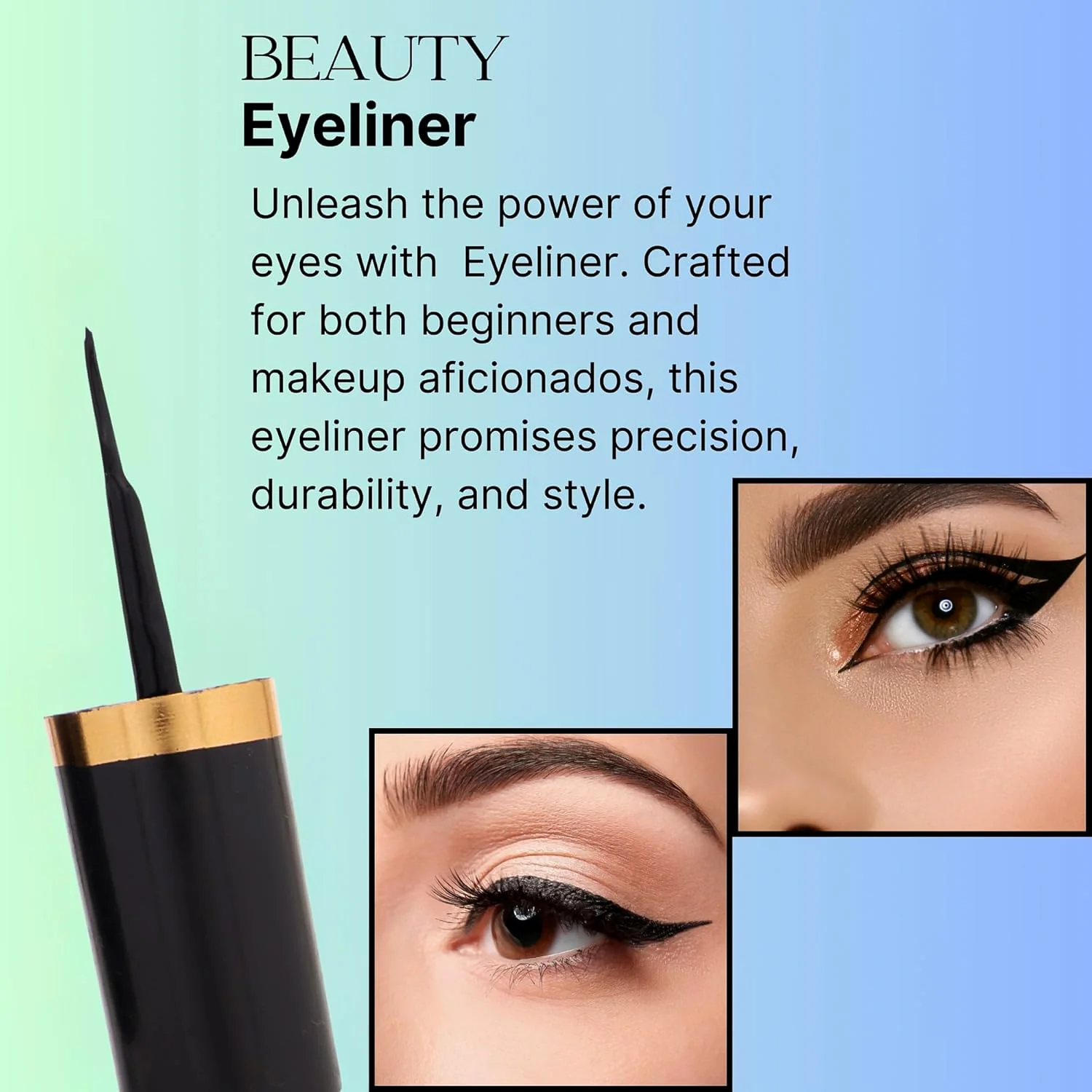 Premium Color Cat Get Feel Waterproof Eyeliner (8 ML / 1 Pc) - Image 7