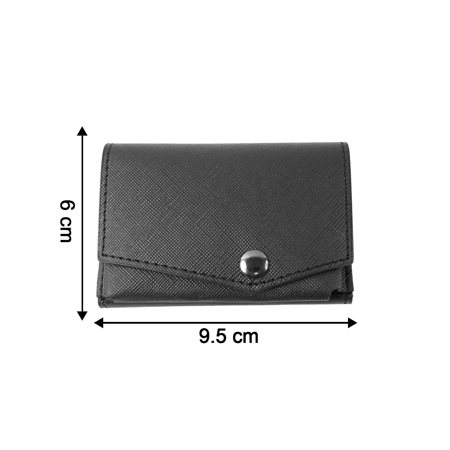 Premium Compact Multi-Card Wallet with Secure Snap Closure - Image 4