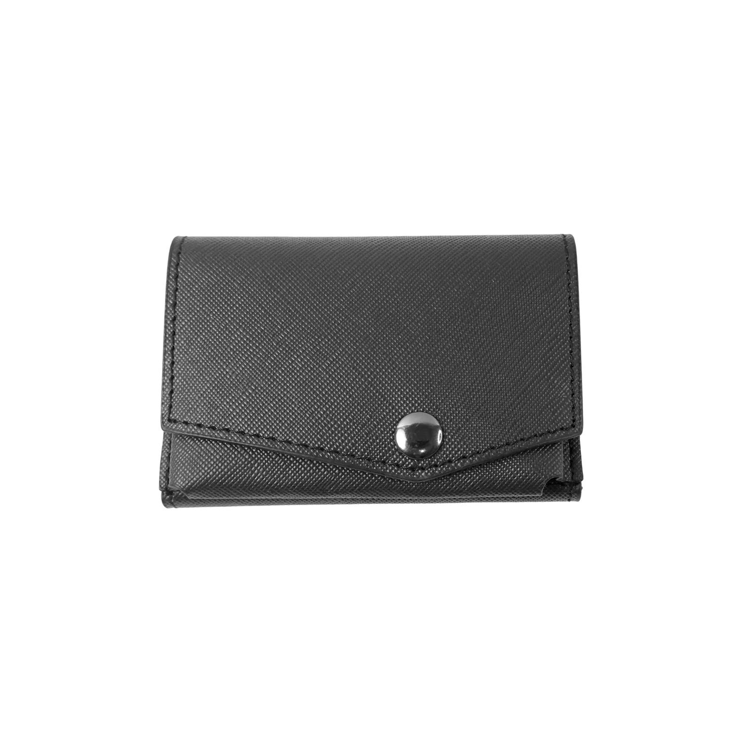Premium Compact Multi-Card Wallet with Secure Snap Closure - Image 5