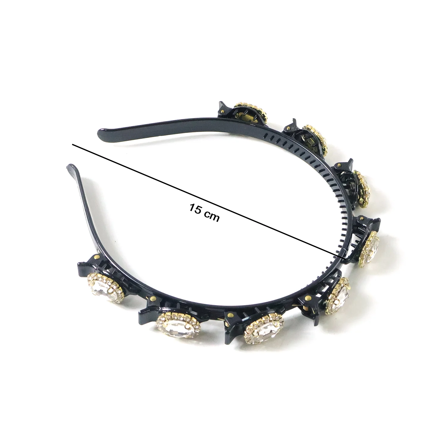 Premium Crystal Studded Designer Hairband for Women & Girls (1 Pc) - Image 6